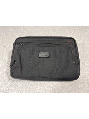 TUMI Alpha 2 3 Bravo Ballistic Nylon Padded Tablet iPad Case Sleeve Black